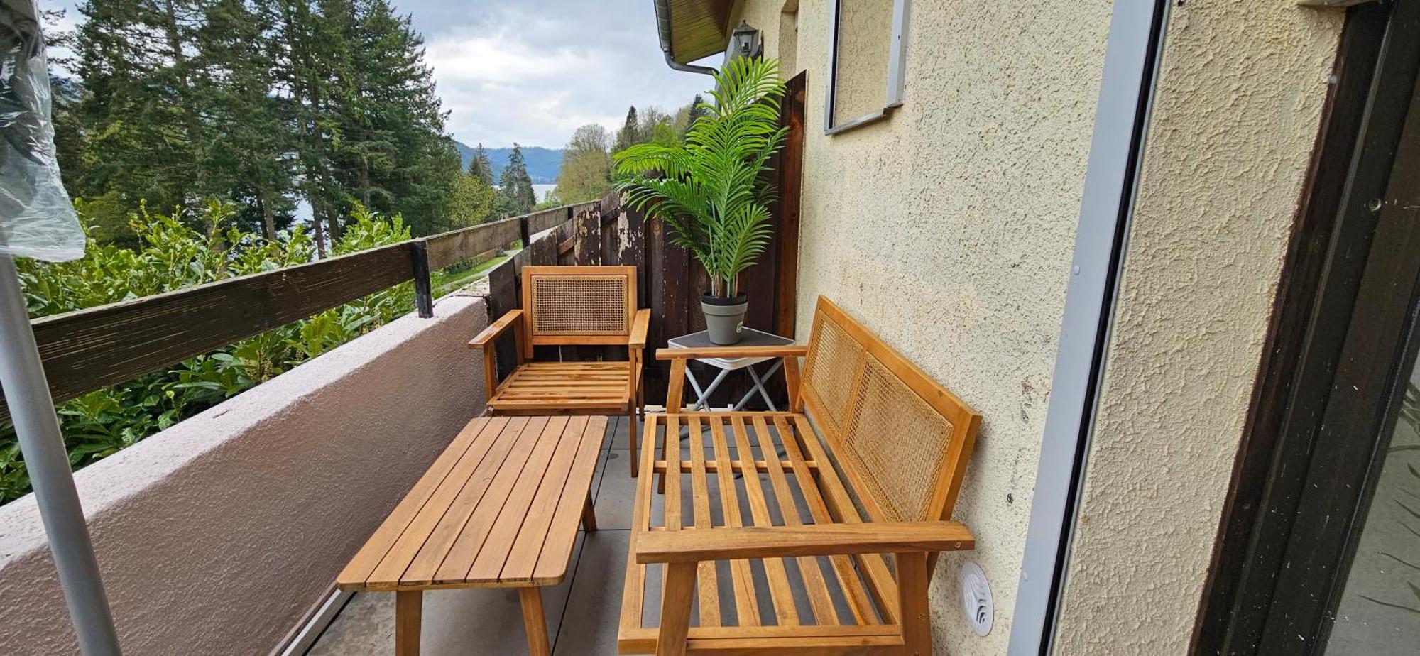 La Terrasse Du Appartement Paladru